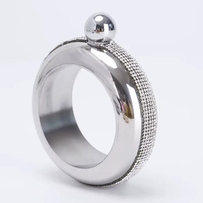 1 pièce, 3.5OZ, Accessoire de boisson pour whisky, vodka, alcool : Bracelet gourde chic et élégant, 