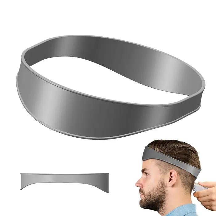 Bricolage maison coupe de cheveux maison coupes de cheveux bandeau incurvé Silicone décolleté modèle