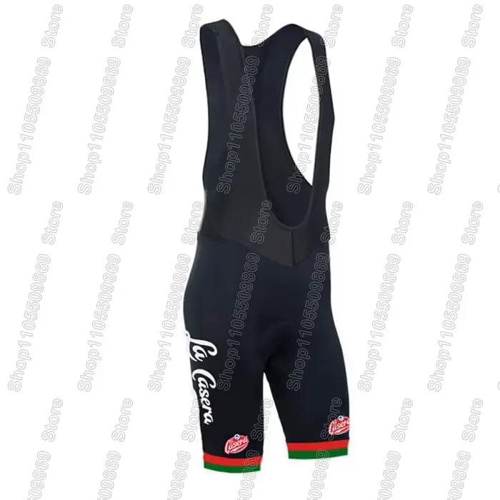 Ensemble de maillot de cyclisme rétro La Casera 2026, vêtements de cyclisme vintage, rouge et blanc,