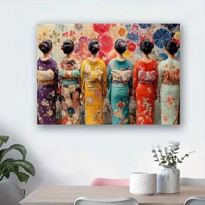 Puzzle éducatif de style Geisha japonaise 2026, nouveau modèle, défi difficile, loisirs, décompressi