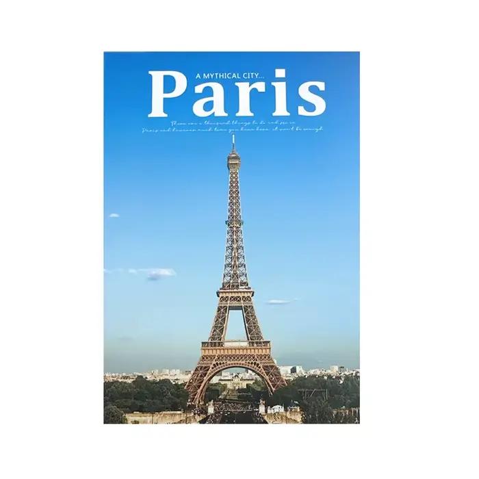 ‌ Ensemble de 30 cartes postales de voyage à Paris - Cartes de vœux avec vue sur la Tour Eiffel et l