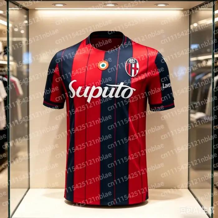 26 nouveaux uniformes d'équipe du Football Club de Bologne de la Serie A, chemises imprimées en 3D, 