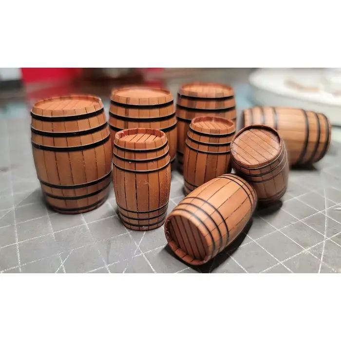 Kit de fût de construction en bois, version formage, modèle de baril de vin, soleil, 3 tailles au ch