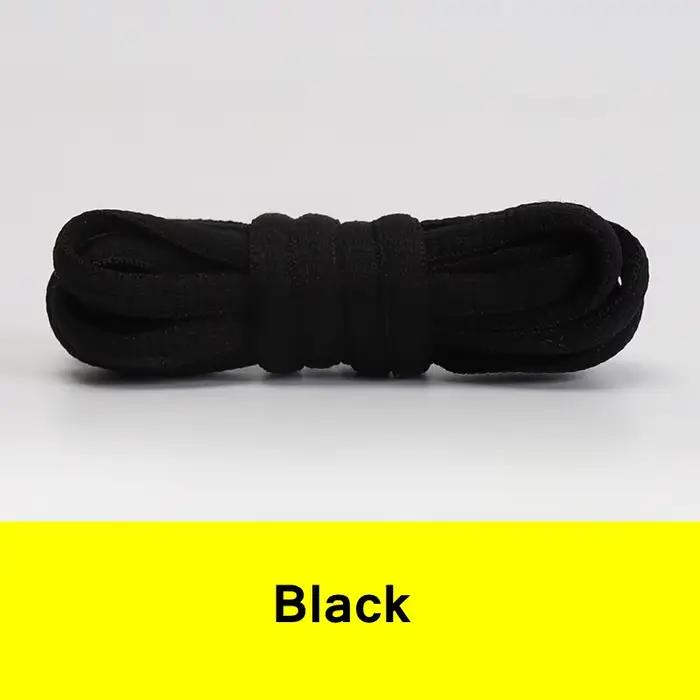 Baskets ovales lacets de chaussures demi-cercle lacets de sport lacet rond classique adulte unisexe 