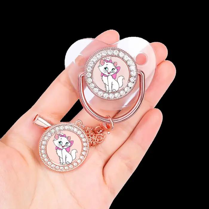 Ensemble de sucettes pour bébé, tétine en silicone de qualité alimentaire avec tétines à mâcher mign
