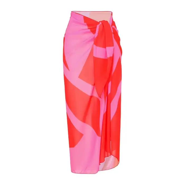 Maillot de bain de surf une pièce pour femme avec robe cache-maillot – Maillot de bain à manches lon