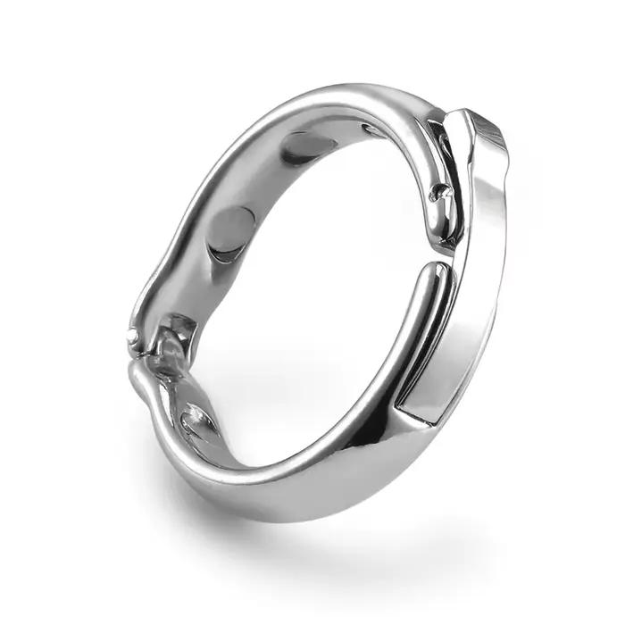 Anneau pénien magnétique pour pénis masculin, jouets sexuels d'érection, anneaux de gland en métal, 