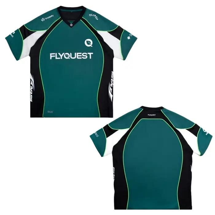 T-shirt d'entraînement E-sports FlyQuest 2026 REGEN Jersey – Cadeau idéal pour les fans (hommes et f