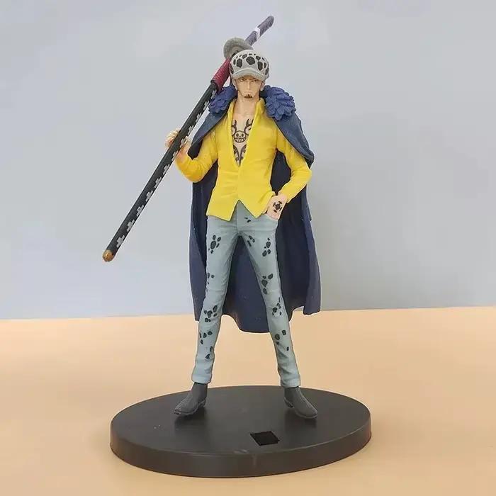 Figurine Anime One Piece Luffy Law de 16 cm, figurine PVC en position debout, modèle PVC, jouet de c