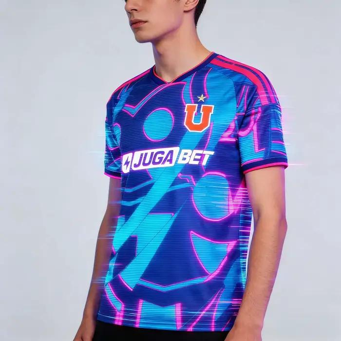 Maillot de football édition spéciale Universidad De Chile 2026 New Jersey 3D Sports – T-shirts à mot