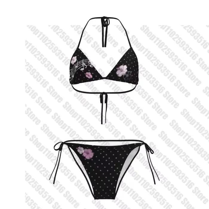 Micro Bikini Femme 2 Pièces Ensemble Maillot de Bain Féminin pour Femmes Courbes Tenue de Plage Tend