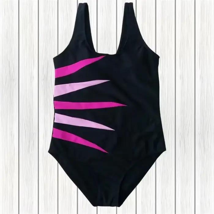 Maillot de bain une pièce grande taille 5XL, Sexy, Push-Up, pour femmes, fermé, Body, pour piscine, 