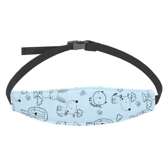 Support de tête de siège de voiture pour bébé, ceinture de fixation de poussette pour enfants, parc 