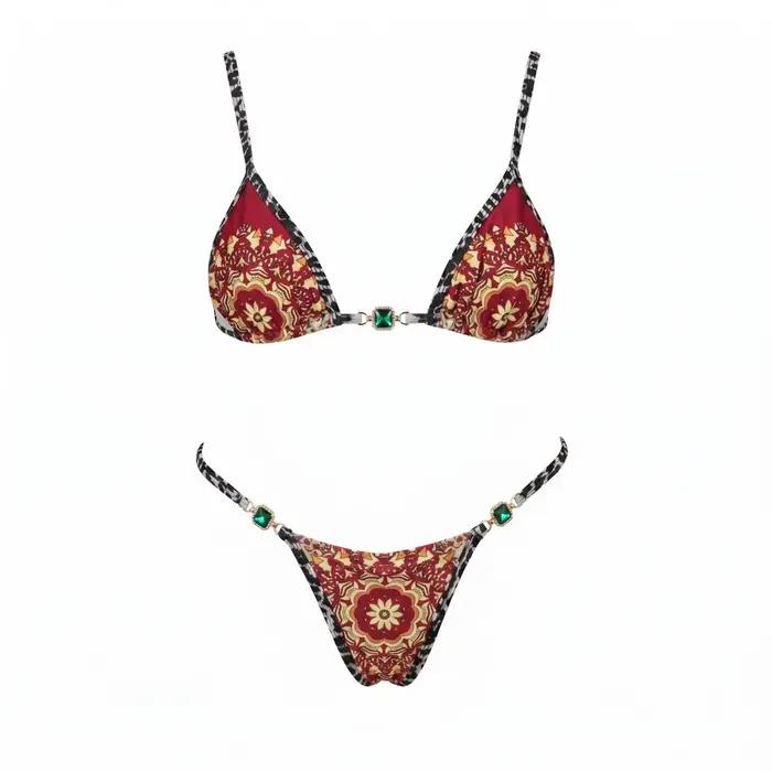 Maillot de bain une pièce sexy pour femme avec strass, ensemble bikini 2026, maillot de bain push-up
