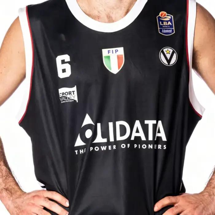 Nouveau Maillot de Basketball Bologna Virtus 2026 – Maillot de Sport Italien pour Hommes et Femmes, 