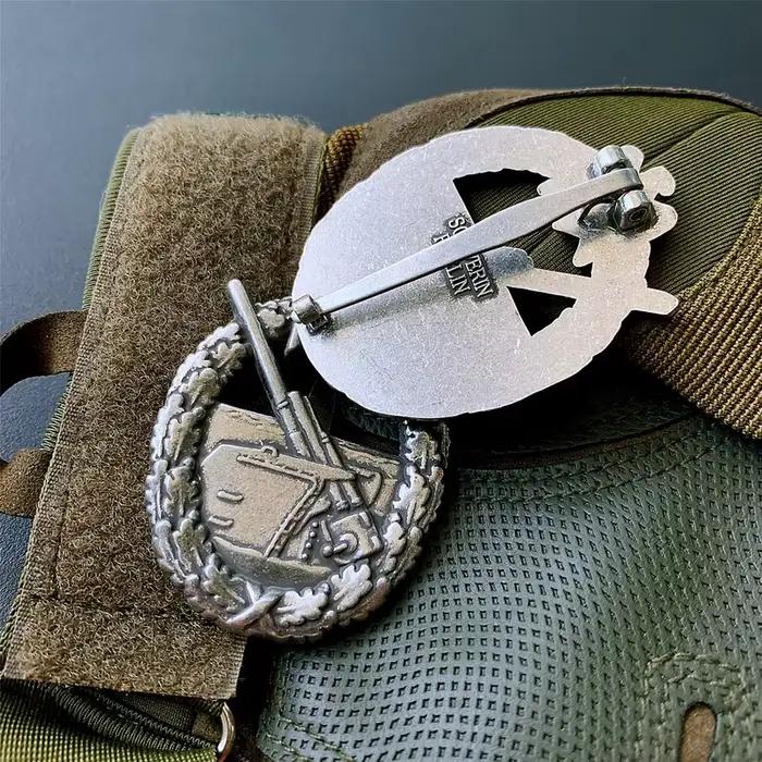 Médaille allemande, insigne de guerre, pièce commémorative, accessoires à épingle épaisse, broche, p