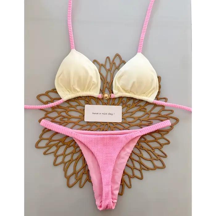 Micro Bikinis 2025 Push Up femmes maillots de bain Sexy maillots de bain brésilien Bikini ensemble s