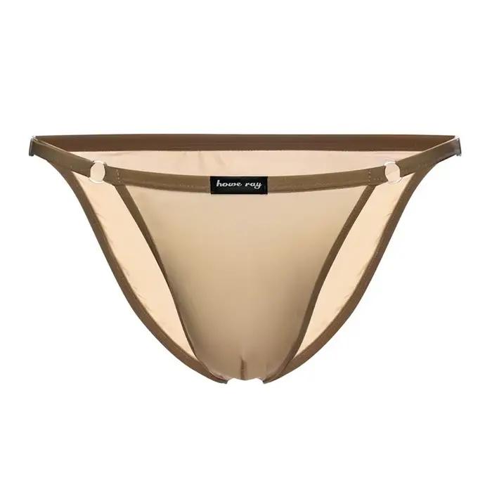 Slips pour hommes, sous-vêtements Sexy, taille unique, costume respirant, slips en Polyester, confor