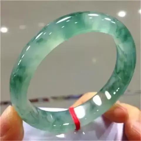 Bracelet en Jade vert clair, accessoires de mode, bijoux à breloques naturelles en jadéite pour femm