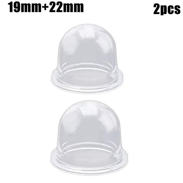 Jeu d'ampoules d'amorce de carburant 19/22mm, 2 pièces, capuchon d'ampoule d'amorce de carburateur, 