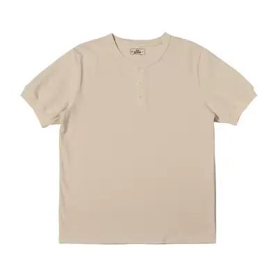 T1-0007 Red Tornado T-shirt Henley décontracté pour homme, taille asiatique, qualité supérieure, 260
