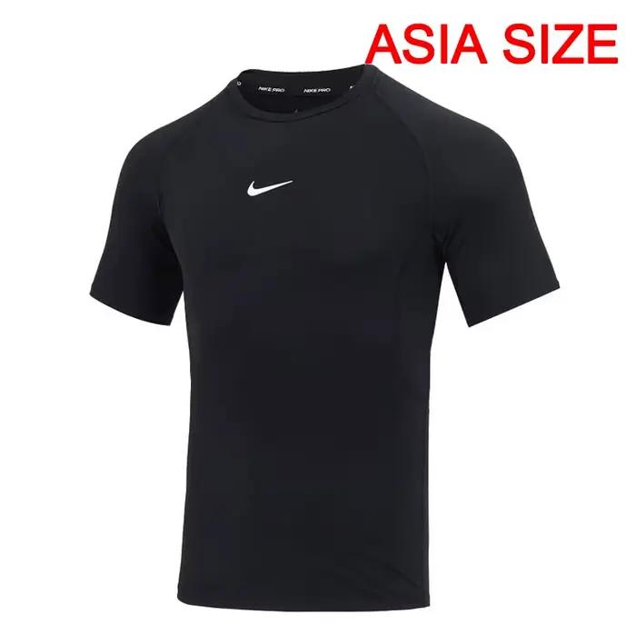 NIKE-T-shirt manches courtes homme, original, M distillé DF TIGHT TOP SS, Sportedly