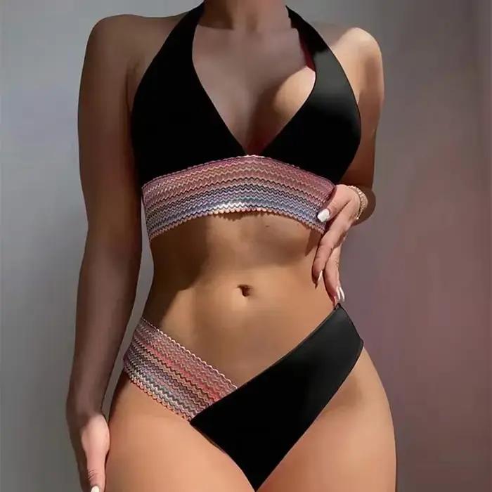 Bikini sexy 2026, maillot de bain pour femmes, maillot de bain féminin, halter, string, biquini, ens