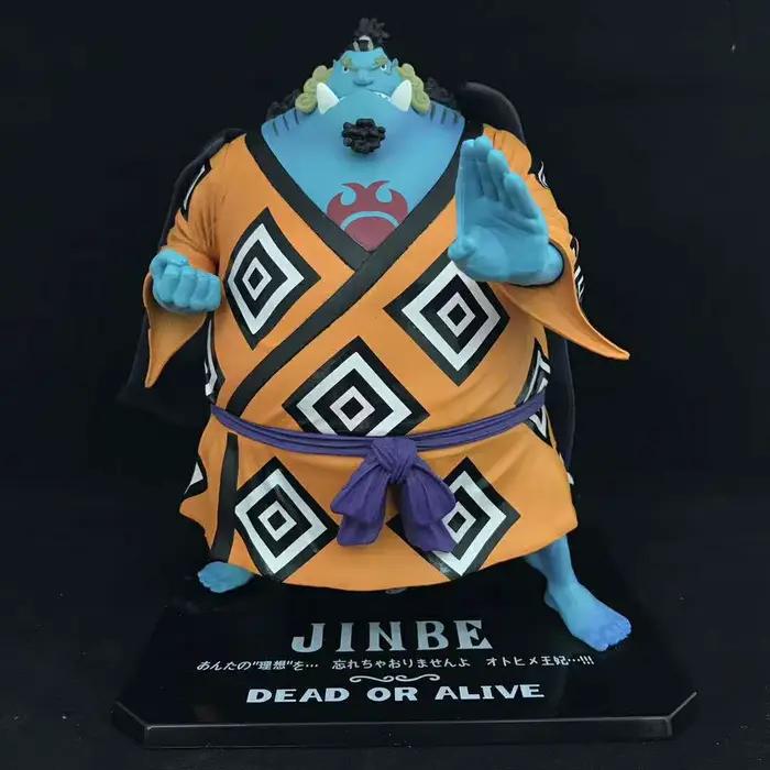 Anime One Piece Dead or Alive Fish Terran Jinbe New World Ver. Figurine d'action en PVC, statue de j