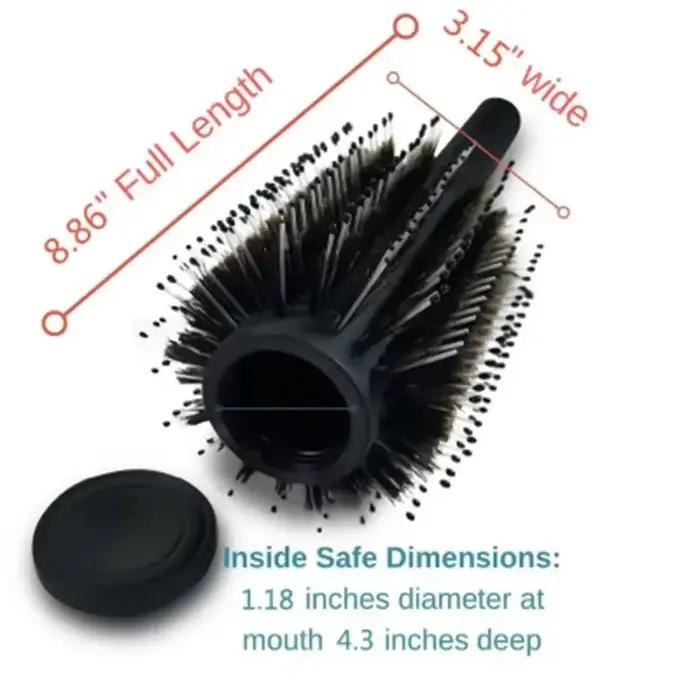 Brosse à cheveux, peigne de dérivation, fonctions de compartiment caché en toute sécurité comme une 