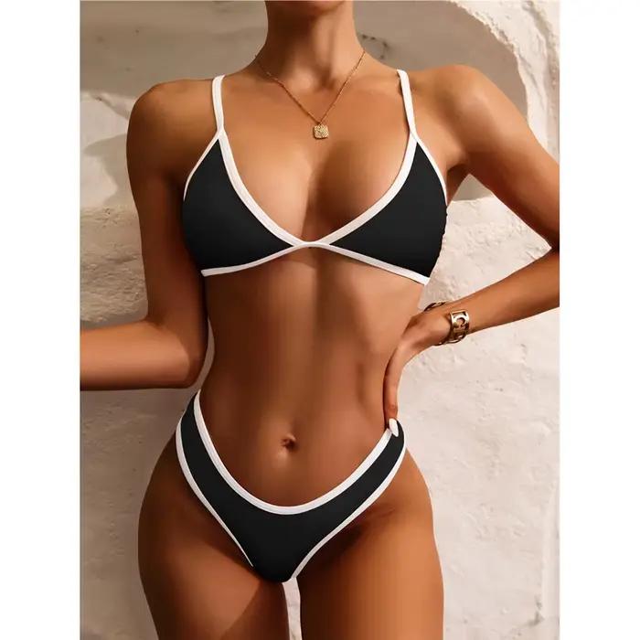 Micro Bikini 2026 Maillot de bain femme, ensemble de bikinis string sexy, maillot de bain brésilien 