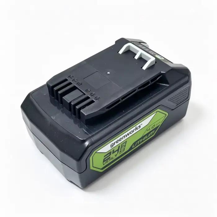 Batterie 100% Originale 4Ah pour Outil Électrique Greenworks 24V MAX : Taille-haie, Tondeuse à Gazon