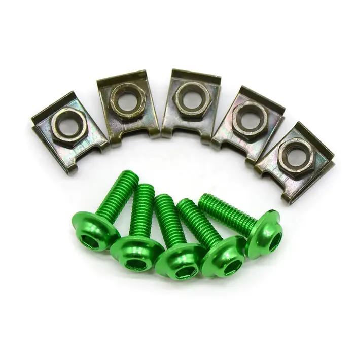 Pour BMW F650GS F700GS F800GS F800GT F800R F800S F800ST 5 pièces 6mm moto screwse corps carénage