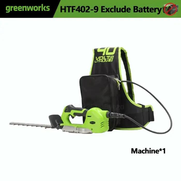 Greenworks-Taille-haie électrique sans fil 40V, 400W, sécateur à moteur sans balais, à une main, out
