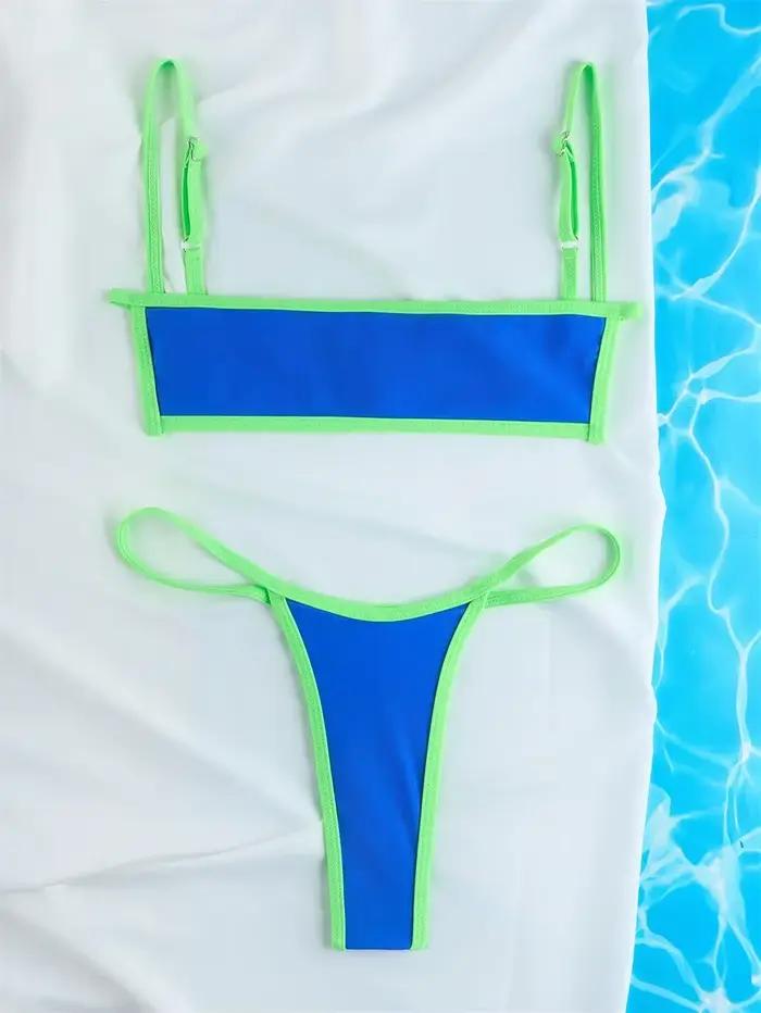 Sexy String Bikini String Maillot De Bain Femmes Brésilien Micro Bikinis Maillot De Bain Extrême Y2K
