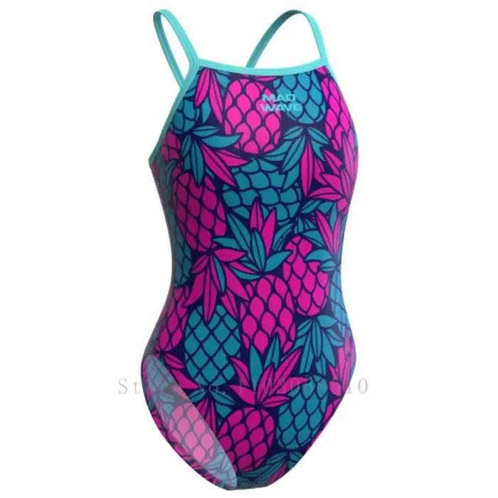 Maillot de bain de sport pour femmes, dos nu, une pièce, dos nageur, entraînement fonctionnel, body,
