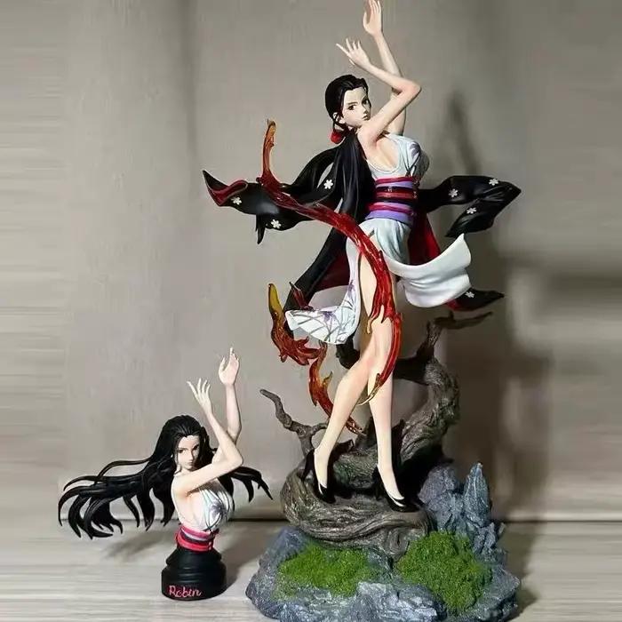 Figurine d'action Anime One Piece, figurine Robin, démon Robin, jouets en PVC, modèle de statue, jou