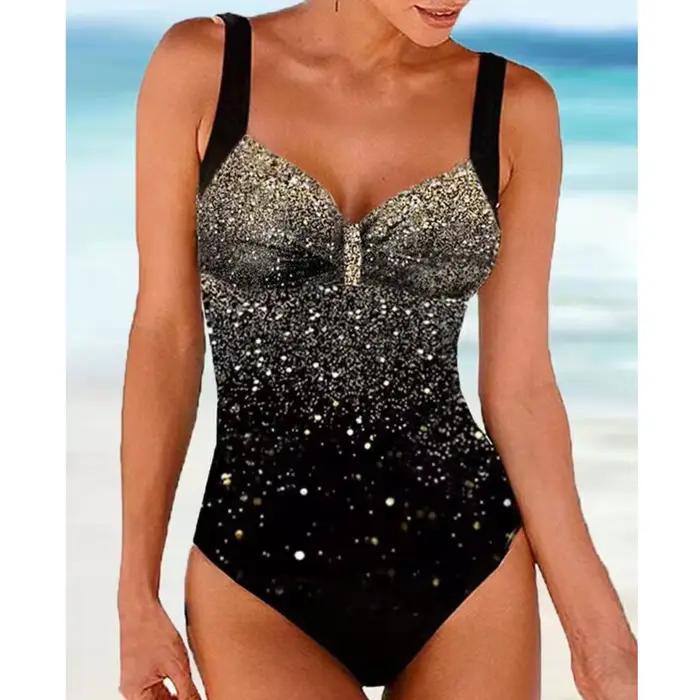 Été une pièce grands maillots de bain fermé grande taille maillots de bain femme corps maillot de ba