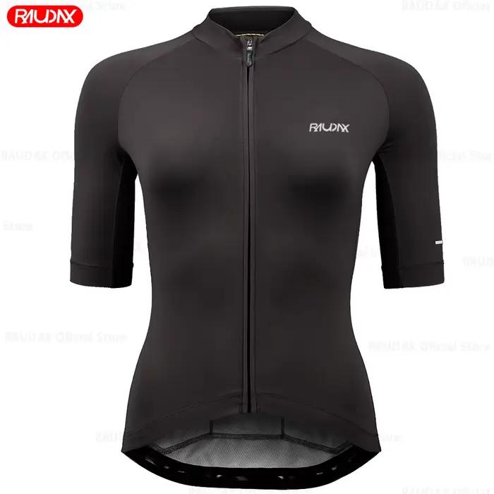 Maillot de cyclisme Raudax 2026 – 11 couleurs – Hauts de course à manches courtes pour cyclistes – V