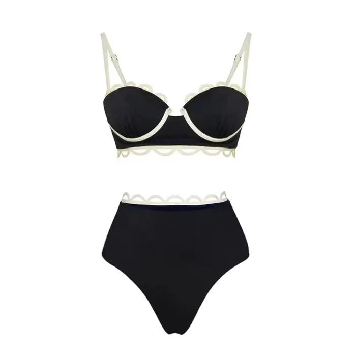 Maillot de bain une pièce vintage 2026 avec pantalon intégré pour femme, sexy, protection solaire, t