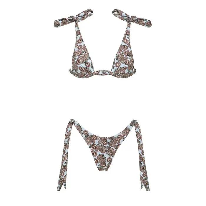 Deux pièces ensemble Bikini femmes Sexy maillot de bain Bandeau Biquini Push Up maillots de bain épa