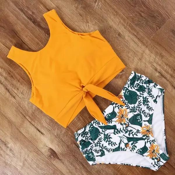 Taille haute maillot de bain Bikini 2021 Push Up maillots de bain femmes Sexy maillot de bain femme 