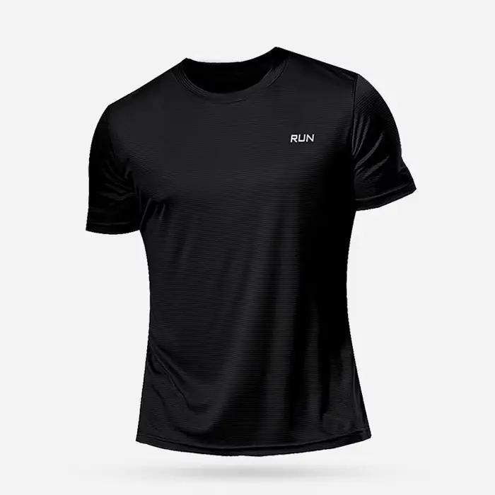 Maillot de corps à manches courtes pour hommes, 1 pièce, T-Shirt athlétique, séchage rapide, sous-vê