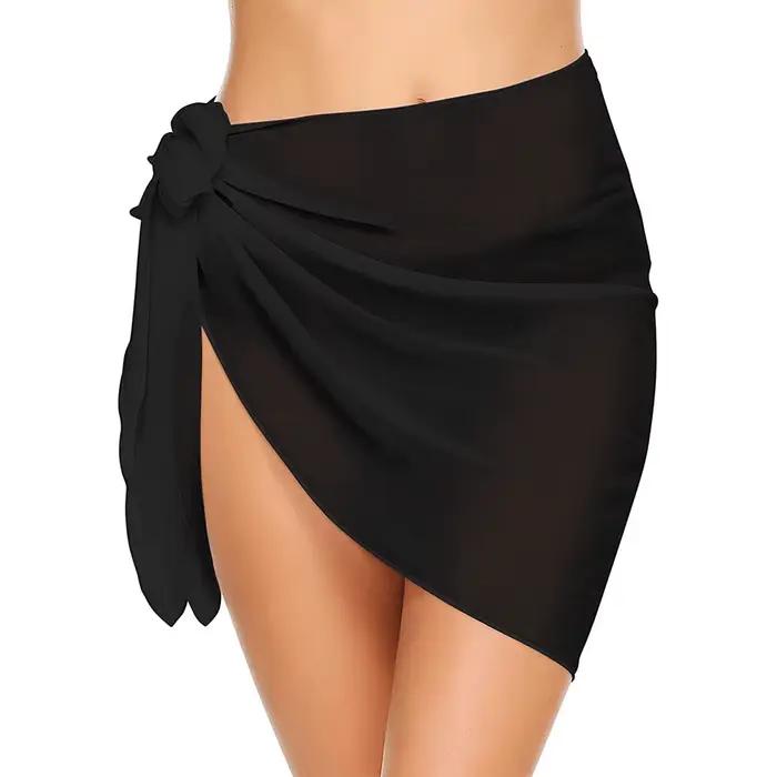 Maillot de bain deux pièces pour femmes, contrôle du ventre, col en V, torsadé sur le devant