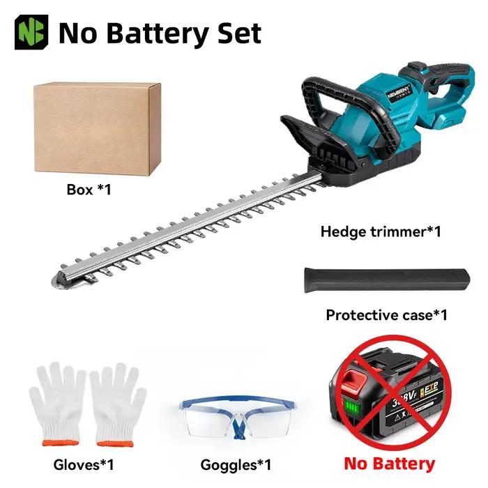 NewBeny taille-haie électrique 3000 tr/min tondeuse à gazon jardin affichage LED aménagement paysage