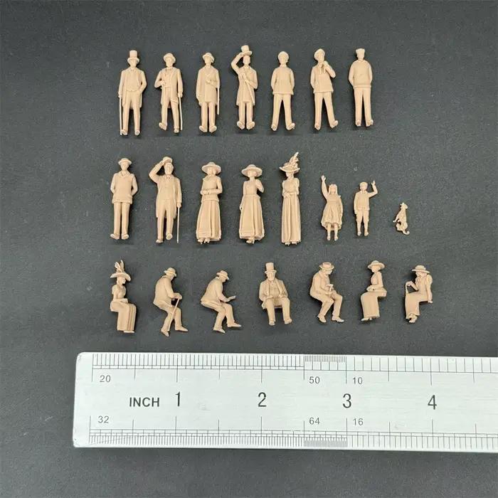 1/87HO 1/72 échelle l'équipage et les passagers des figurines Titaniques kits de modèles en résine M