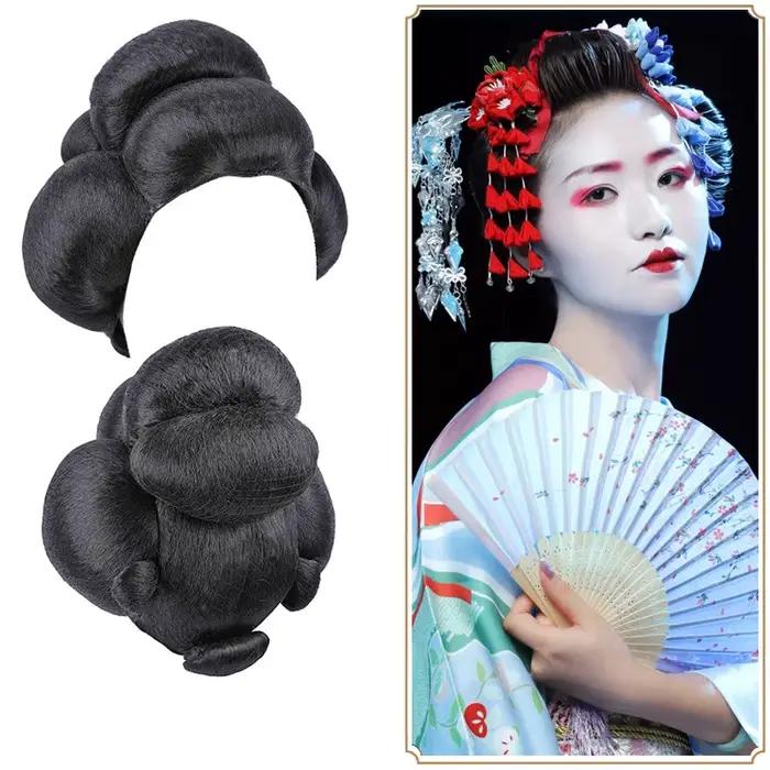 Produits capillaires de Cosplay Geisha japonaise pour femmes, accessoires de photographie de Style r