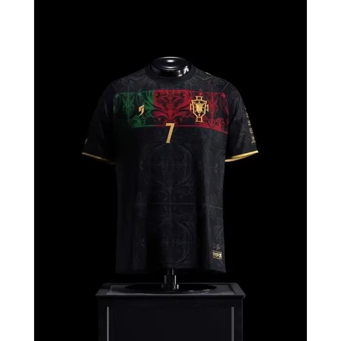 Maillot conceptuel créatif du Portugal pour les événements de football mondial, maillot d'été conçu 