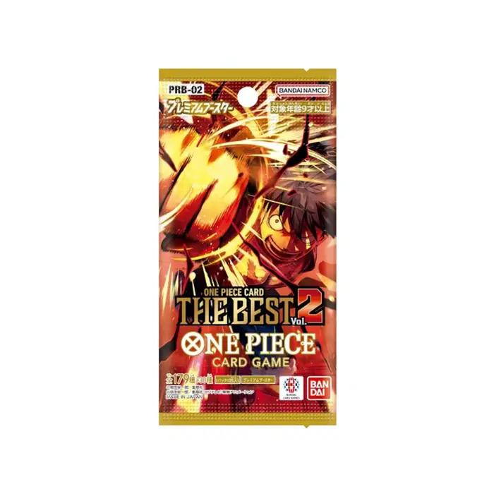 Bandai One Piece Card Game The Best Vol.2 (PRB-02) Booster Box (Japonais) 10 paquets
