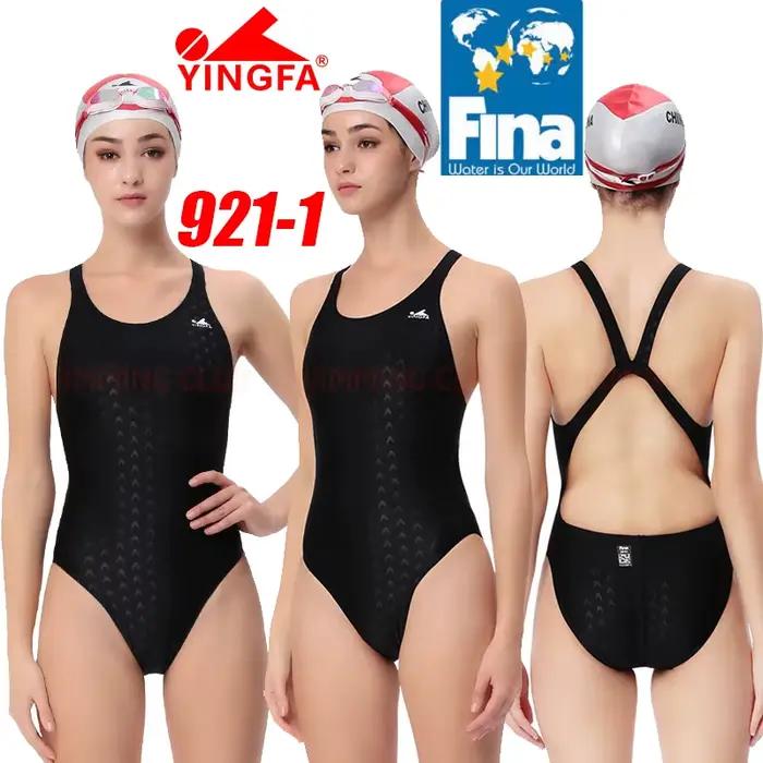 [APPROUVÉ PAR LA FINA] Maillots de bain professionnels pour femmes et filles NWT YINGFA 921, pour co