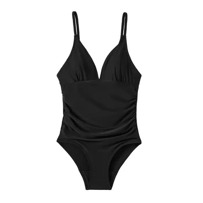 Maillot de bain à bretelles réglables pour grandes poitrines, anti-fuite, adapté aux règles et à l'i